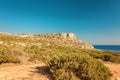 Cyprus Ayia Napa, Cape Greco peninsula, national forest park Royalty Free Stock Photo