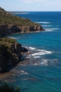 Cyprus beach Cliifs Royalty Free Stock Photo