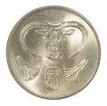 Cyprus cents coin