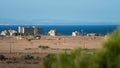 Cyprus Famagusta ghostcity Varosha at October 7, 2019 Royalty Free Stock Photo