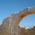 View of Kourio archeological site