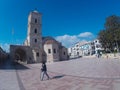 Cyprus, Larnaca, Europe - Jan. 31, 2018,Church of Saint Lazarus Royalty Free Stock Photo