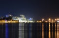 Cyprus, Larnaca Promenade At Night