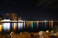 Cyprus, Larnaca Promenade At Night