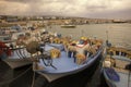 CYPRUS LARNAKA BOAT HARBOR