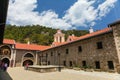 Cyprus, - May 27, 2014: View on The Kykkos Monastery is one of the wealthiest and best-known monasteries in Cyprus. Royalty Free Stock Photo