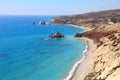 Cyprus Aphrodites Rock Royalty Free Stock Photo