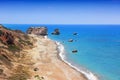 Cyprus Aphrodites Rock Royalty Free Stock Photo