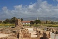 Cyprus Paphos. The ruins of the house of Dionysus.