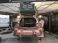Cyprus Rally Pit stop