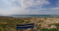 Cyprus rocky beach Blue Skies