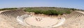 Cyprus. Ruins of the Roman settlement Salamis (IV century BC). View of the ancient theatre.