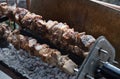 Cyprus traditional kebab, souvla Royalty Free Stock Photo