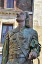 Cyrano de Bergerac statue Royalty Free Stock Photo