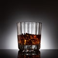 Elegant whiskey glass