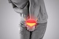 Cystitis symptoms with men