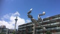 Cytoplasm Sculpture in Viaduct Harbour Auckland New Zealand
