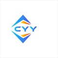 CYY abstract technology logo design on white background. CYY creative initials letter logo concept Royalty Free Stock Photo