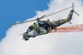 Czech Air Force Mil Mi-24V Hind 7360 attack helicopter display at SIAF Slovak International Air Fest 2019