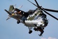 Czech Air Force Mil Mi-24V Hind 7360 attack helicopter display at SIAF Slovak International Air Fest 2019