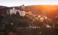 Czech castle Loket Royalty Free Stock Photo