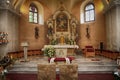 czech church interior