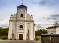 Czech church of saint Petr from Alkantara Royalty Free Stock Photo