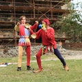 Czech famous juggler Zdenek Vlcek with son