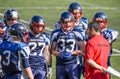 Czech Football League - Paddock Kickoff: Prague Lions - Aquaponik Ostrava Steelers, 31. March 2019, Prague, Czech Republic, americ