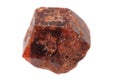 czech garnet mineral Royalty Free Stock Photo