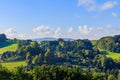 Czech - impressive views of the nearby and far away surroundings from stone bridge Pravcicka brana