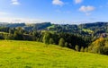 Czech - impressive views of the nearby and far away surroundings from stone bridge Pravcicka brana