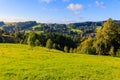 Czech - impressive views of the nearby and far away surroundings from stone bridge Pravcicka brana