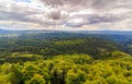 Czech - impressive views of the nearby and far away surroundings from stone bridge Pravcicka brana