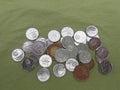 Czech Koruna coins money CZK