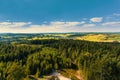 Czech landscape known as Czech Canada Royalty Free Stock Photo