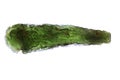 czech moldavite isolated Royalty Free Stock Photo