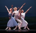 The Czech National Theater ballet troupe