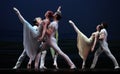 The Czech National Theater ballet troupe