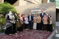 Czech political delegation in Museum of Tsunami in Aceh