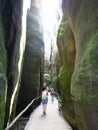 Czech Republic, Adrszpach Rocks - Skalne Miasto in Adrszpach Rocks i.