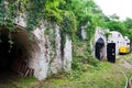 Old iron ore mine, Chrustenice shaft, Lodenice, Central Bohemian region, Czech republic - unique 84 underground floors Royalty Free Stock Photo