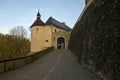 View of the  Cesky Sternberk Castle, Czech Republic. Royalty Free Stock Photo