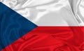 Silk Czech Republic Flag