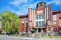 Famous modernist Museum of East Bohemia, historical town Hradec Royalty Free Stock Photo