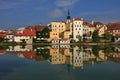 Czech republic, Jindrichuv Hradec Royalty Free Stock Photo