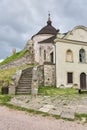 Ruins of stone medieval gothic castle Potstejn