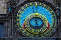 Czech Republic. Prague astronomical clock in the Old town Royalty Free Stock Photo