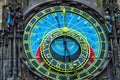 Czech Republic. Prague astronomical clock in the Old town Royalty Free Stock Photo