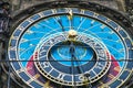 Czech Republic. Prague astronomical clock in the Old town Royalty Free Stock Photo